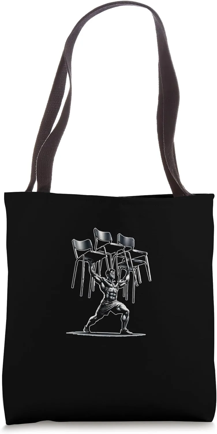Latter-Day Gym Missionary LDS Church Funny Mormon Tote Bag