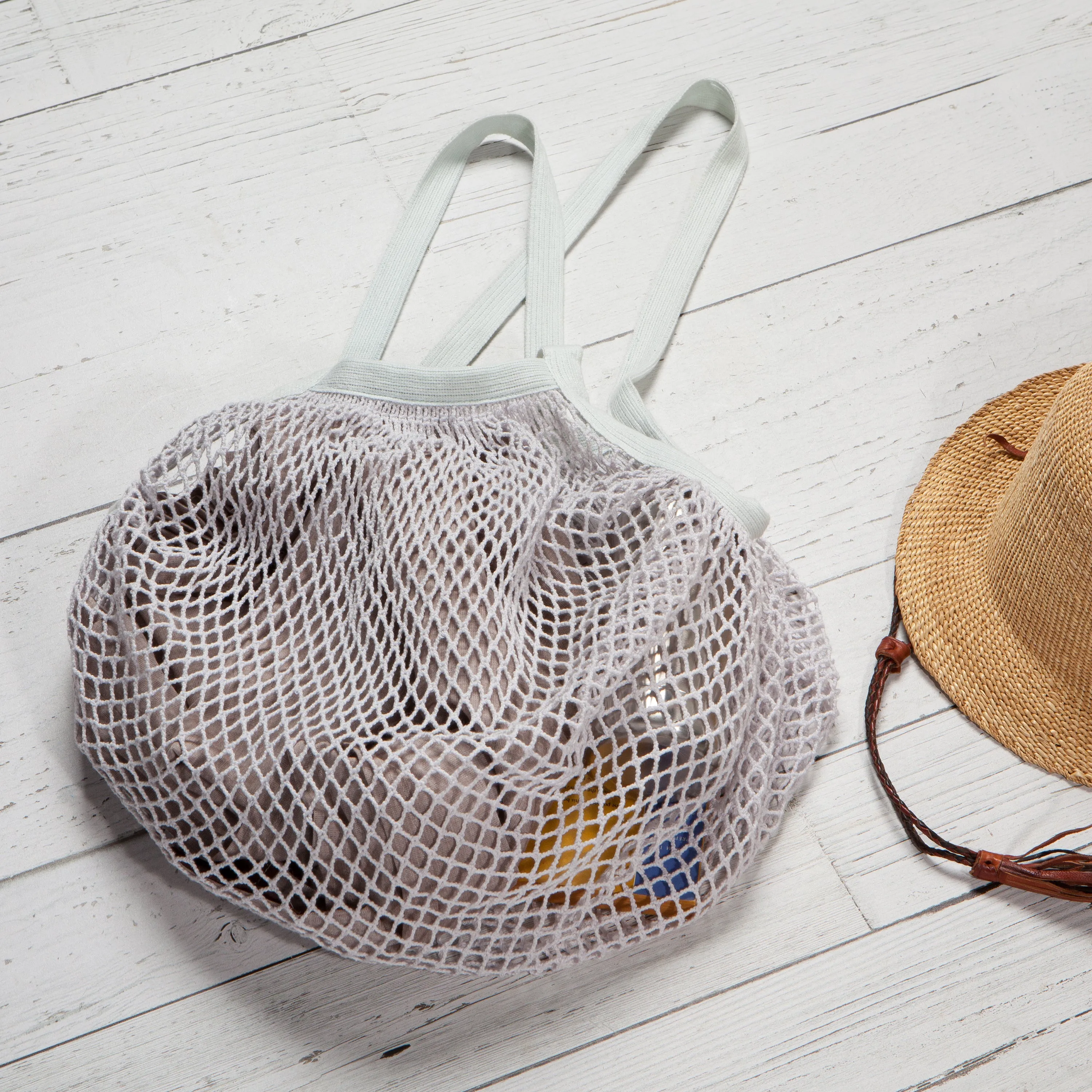 Le Marché Shopping Bag - Light Gray