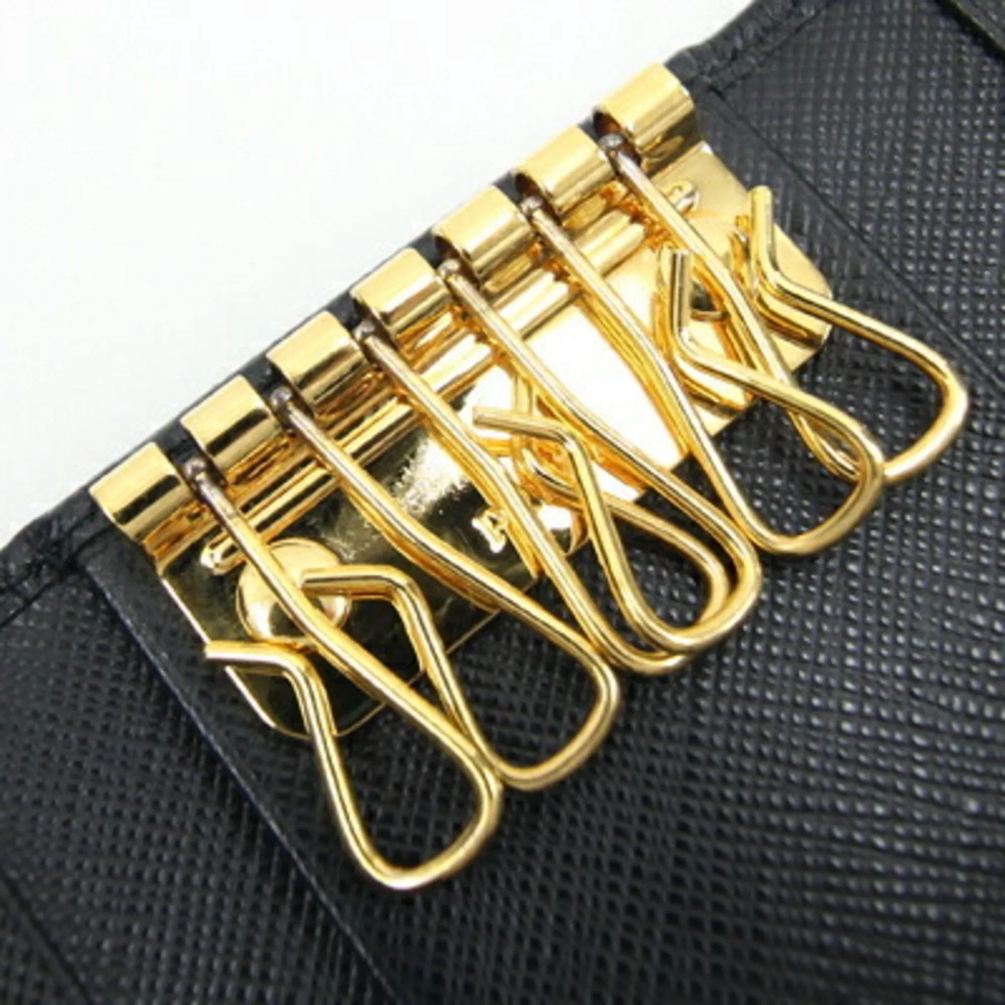 Leather Key Holder with Six Key Slots