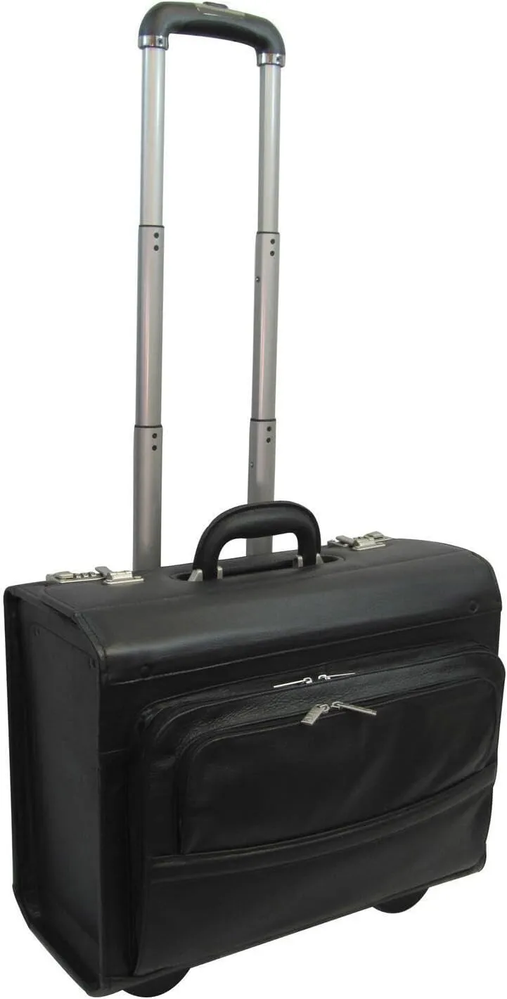 Leather Rolling Computer-Friendly Catalog Case