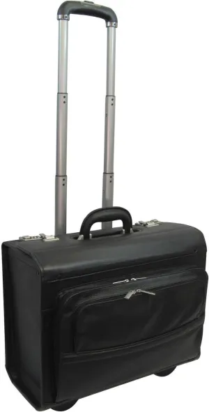 Leather Rolling Computer-Friendly Catalog Case
