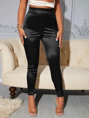 Leggings de talle alto Cherry Vibes para mujer en