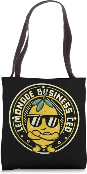 Lemonade Business CEO Business Cardboard Lemonade Stand Tote Bag
