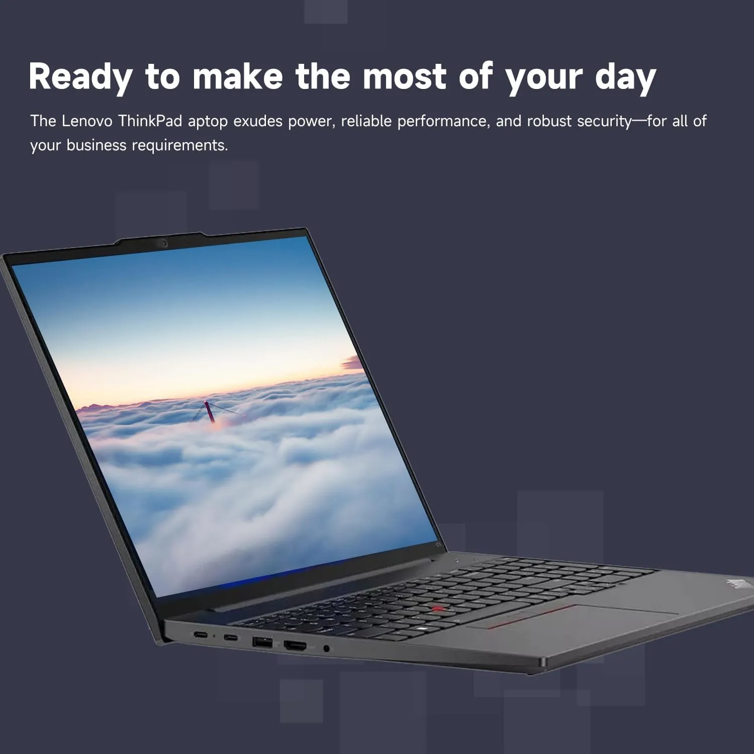 Lenovo ThinkPad E16 Business Laptop, 16" FHD  Touchscreen, Intel Core i7-1355U, 16GB RAM, 1TB SSD, Fingerprint, Backlit, HDMI, Wi-Fi 6, Windows 11 Pro, Bundle with Targus USB-C 100W Docking Station