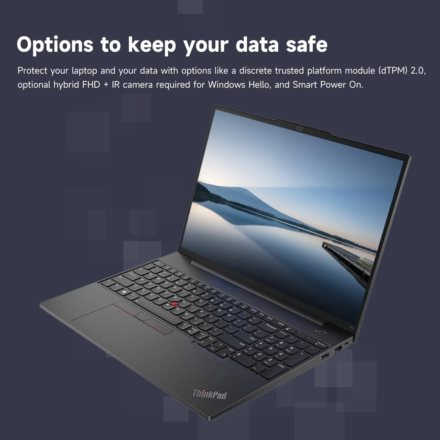 Lenovo ThinkPad E16 Business Laptop, 16" FHD  Touchscreen, Intel Core i7-1355U, 16GB RAM, 1TB SSD, Fingerprint, Backlit, HDMI, Wi-Fi 6, Windows 11 Pro, Bundle with Targus USB-C 100W Docking Station
