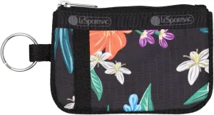 LeSportsac Official Pouch Card Case KEY CARD HOLDER/4009 White Leopard