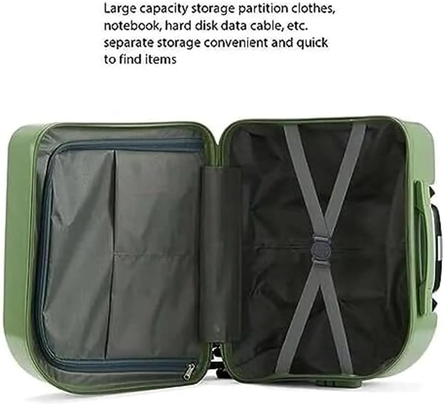Light Suitcase 18inch Suitcases With 4 Wheels ABS Luggage Bag For Travel Suitcase Carry On Luggage Wheeled Luggage (Color : D, Size : 18 in)