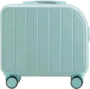 Light Suitcase 18inch Suitcases With 4 Wheels ABS Luggage Bag For Travel Suitcase Carry On Luggage Wheeled Luggage (Color : D, Size : 18 in)