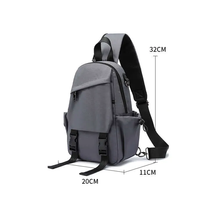 Lightweight Men’s Sling Bag – Stylish & Waterproof