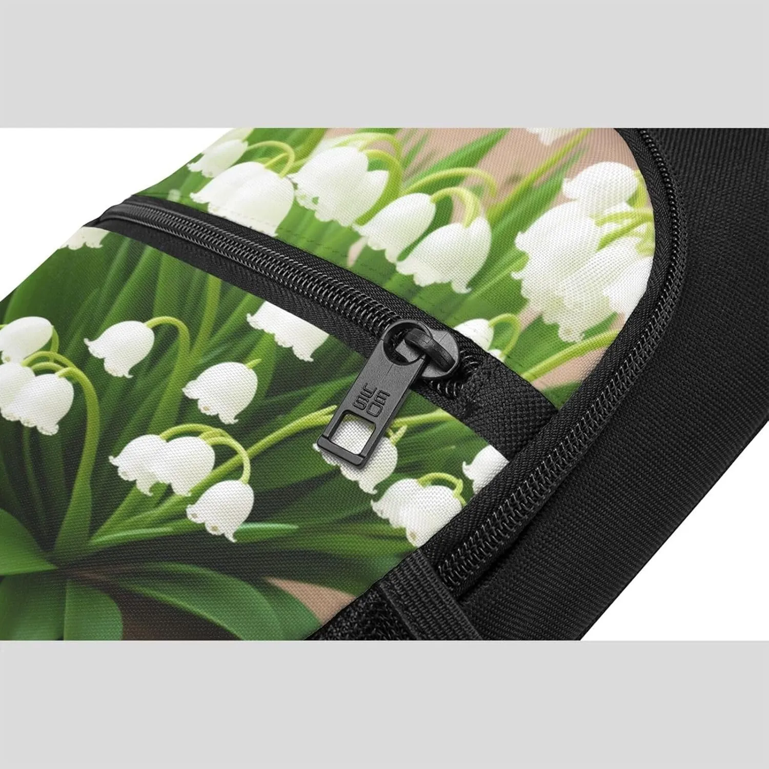Lilies Of The Valley Sling Bags For Man And Women Crossbody Chest Bag Shoulder Bag For Casual Sport Daypack