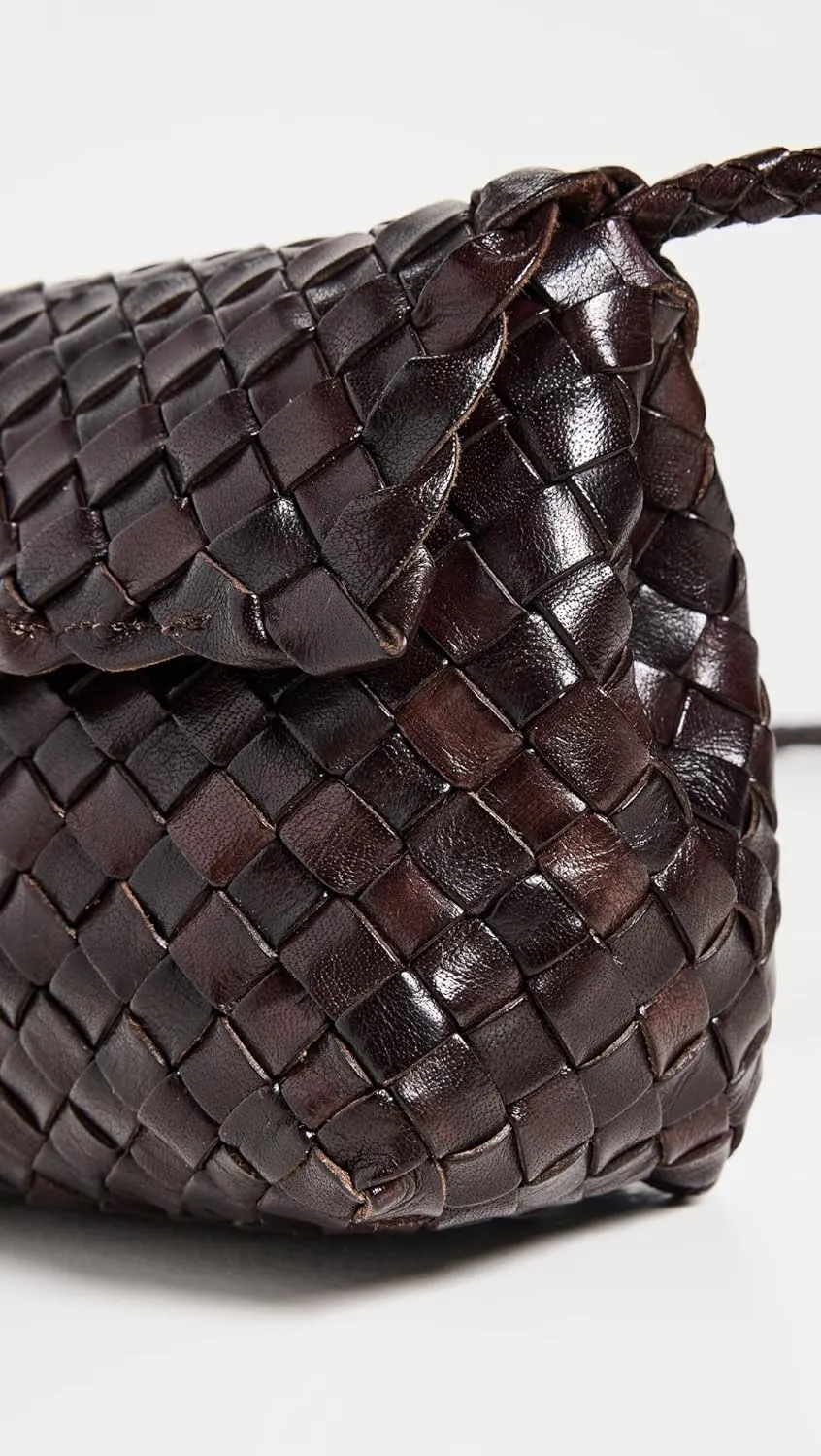 Loeffler Randall Women's Vinnie Mini Woven Crossbody Bag