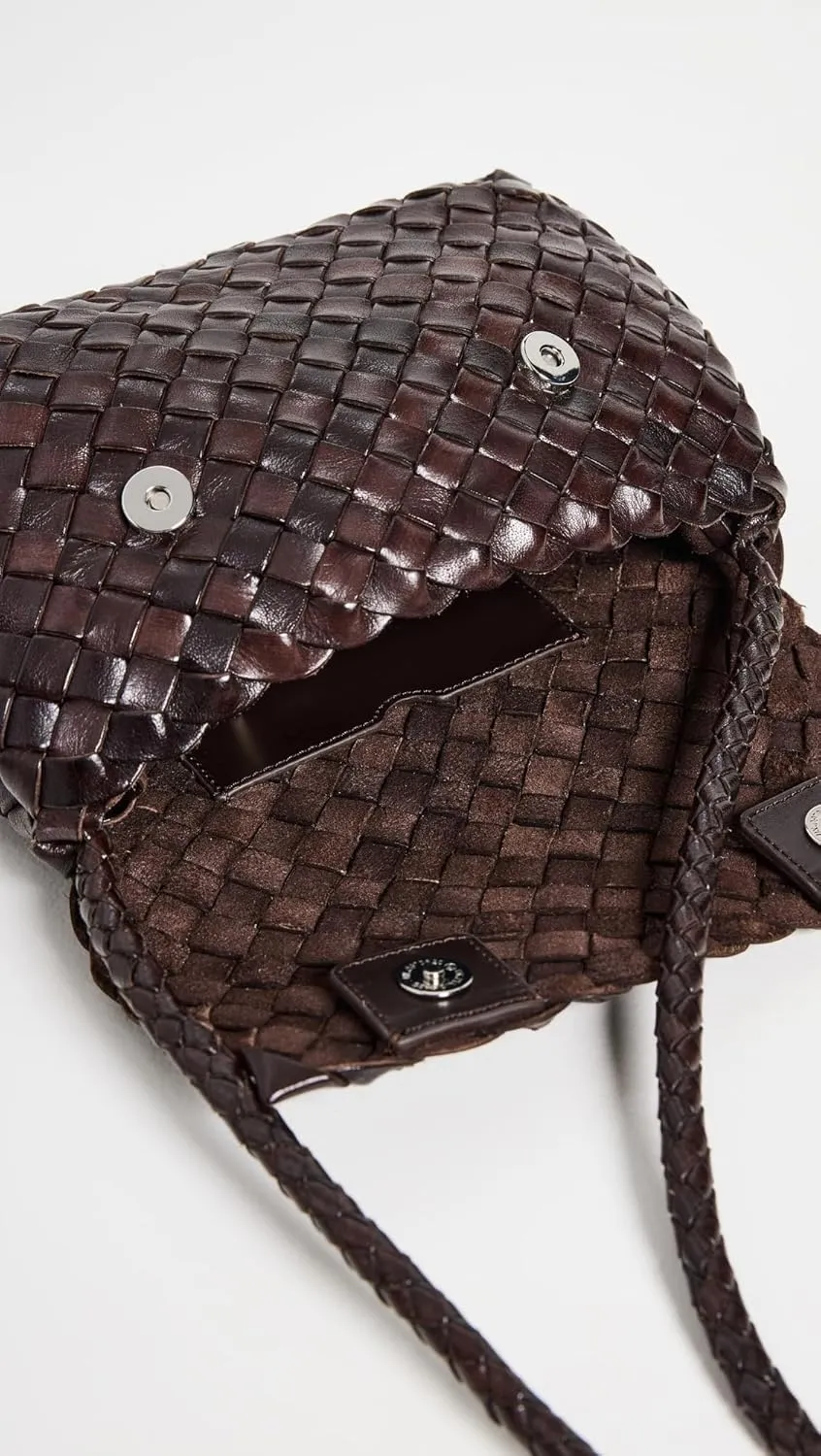 Loeffler Randall Women's Vinnie Mini Woven Crossbody Bag