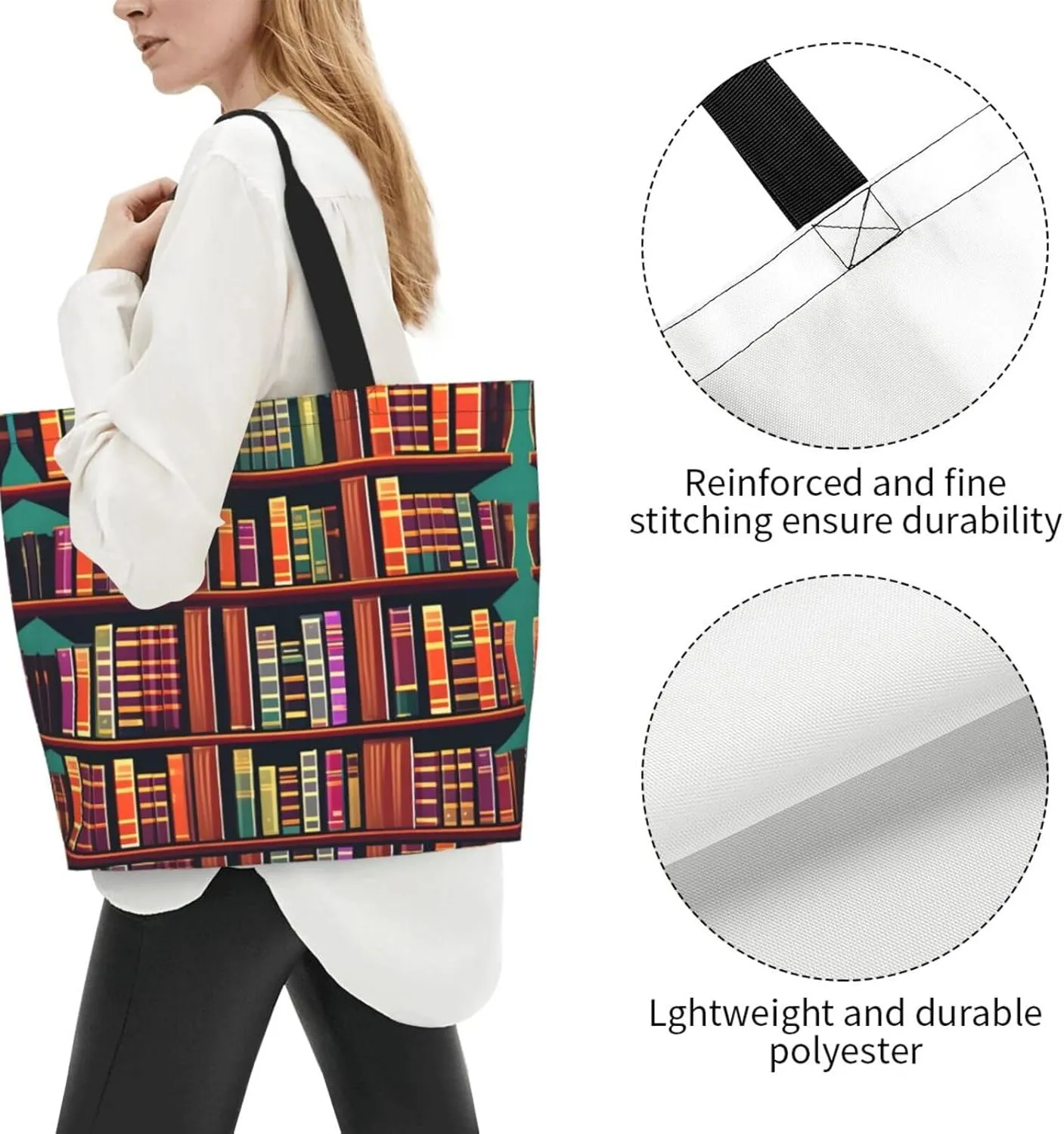 Loon Nature Bird Women Tote Bag,Casual Tote'S Handbag Big Capacity Shoulder Bag Crossbody Bag