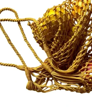 Loose KNOT Recycled OBP Knot Bag - Golden Sun