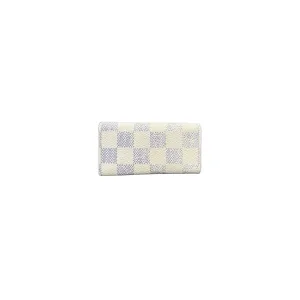 Louis Vuitton 4 Key Holder Damier Azur