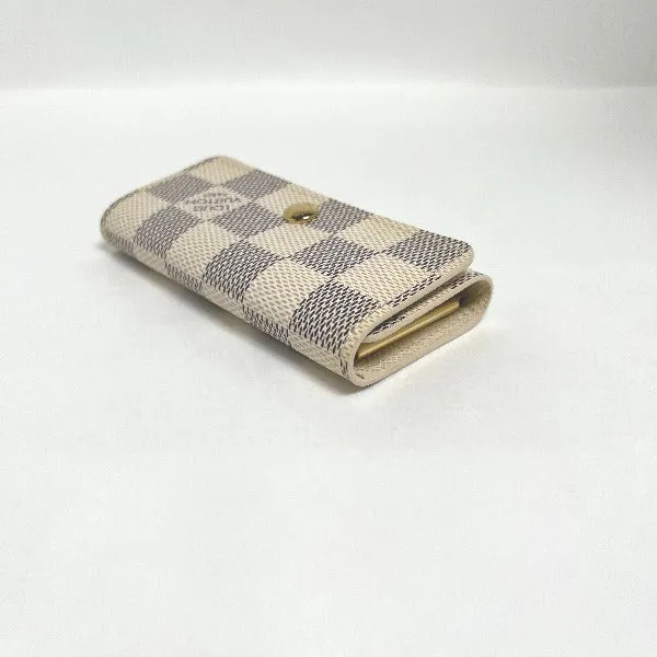 LOUIS VUITTON Key case Key holder  M62630 Damier Azur Canvas Damier Azul Key case for 4 Key holder Damier Azur Multicles4 unisex(Unisex) Used