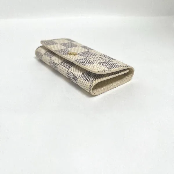 LOUIS VUITTON Key case Key holder  M62630 Damier Azur Canvas Damier Azul Key case for 4 Key holder Damier Azur Multicles4 unisex(Unisex) Used