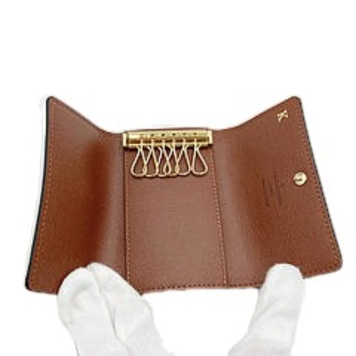 LOUIS VUITTON Key case Key holder  M62630 Monogram canvas Brown Key case Key holder for 6 pieces Monogram Multicles6 unisex(Unisex) Used