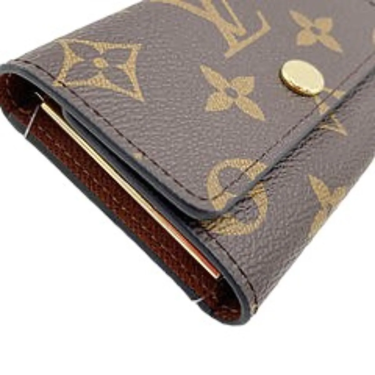 LOUIS VUITTON Key case Key holder  M62630 Monogram canvas Brown Key case Key holder for 6 pieces Monogram Multicles6 unisex(Unisex) Used