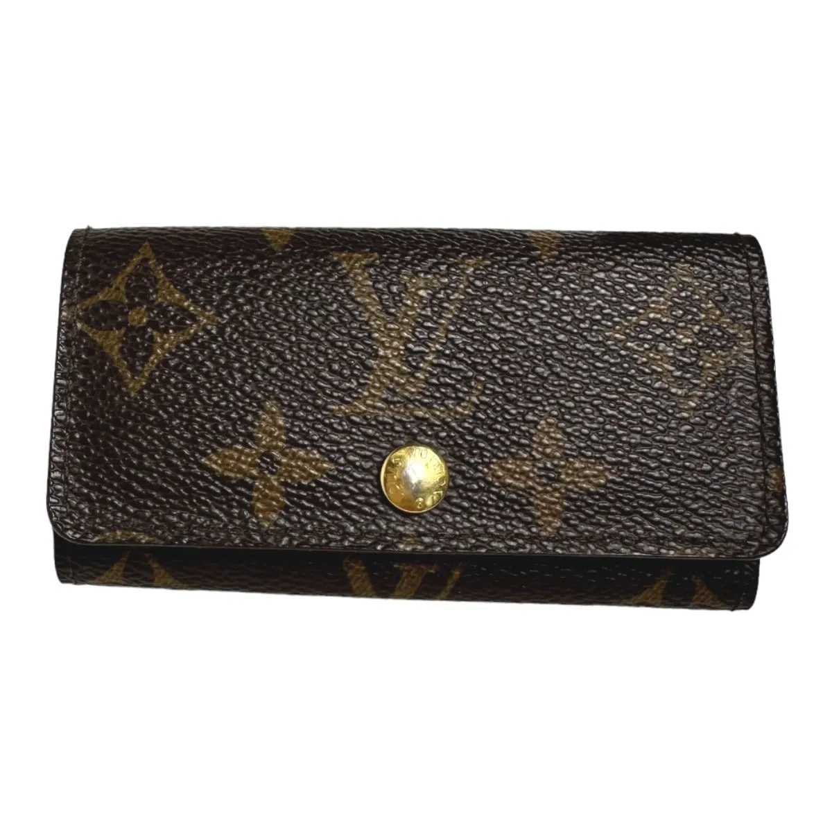 LOUIS VUITTON Key case Key holder  M62631 Monogram canvas Brown Multicles4 Monogram Key case for 4 Key holder unisex(Unisex) Used