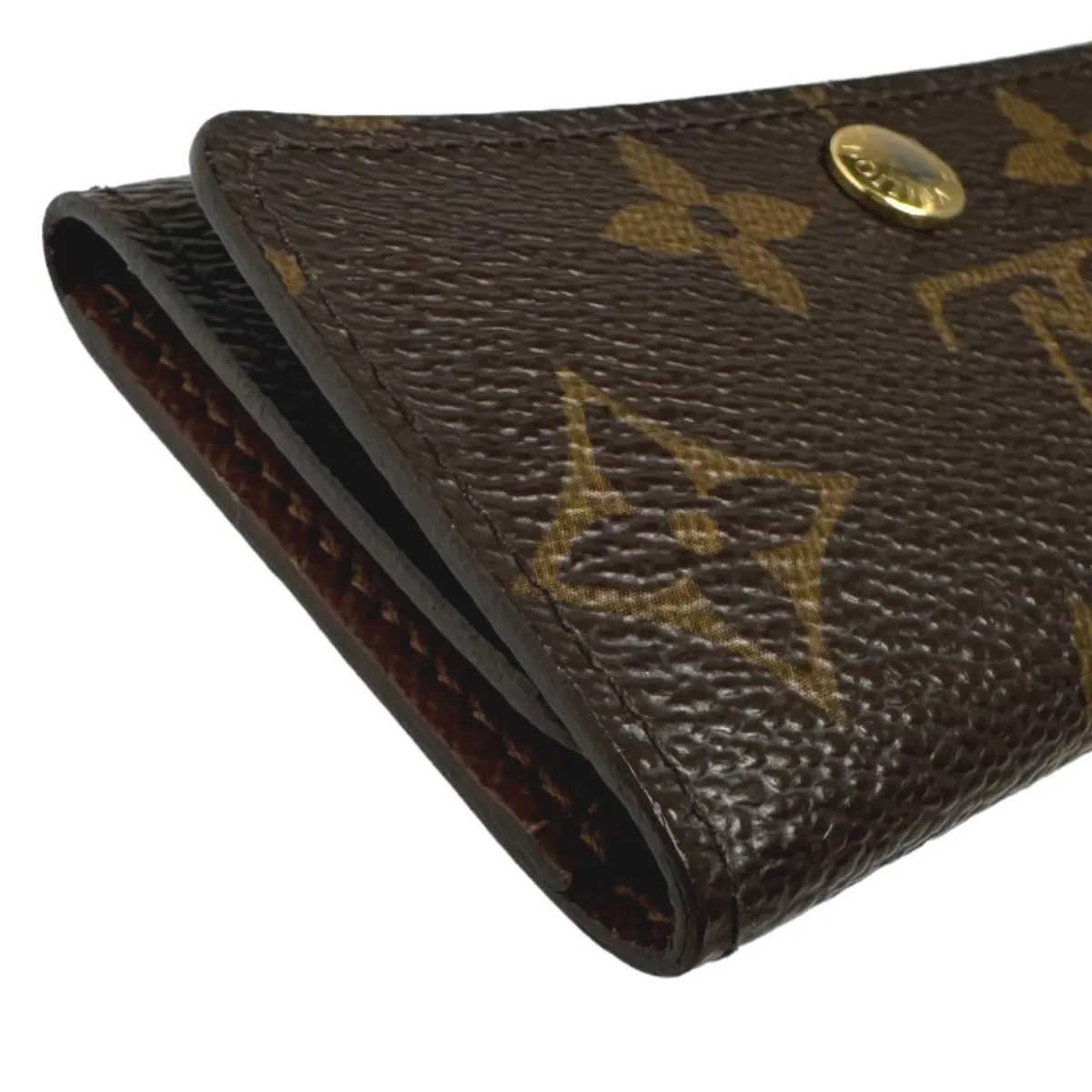 LOUIS VUITTON Key case Key holder  M62631 Monogram canvas Brown Multicles4 Monogram Key case for 4 Key holder unisex(Unisex) Used