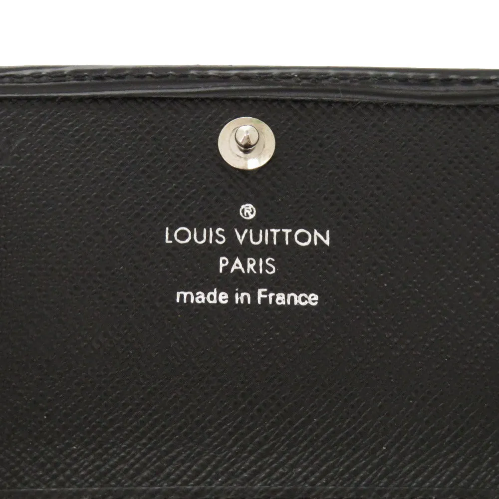 LOUIS VUITTON Key case Key holder  M63812 Epi Leather black Epi Multicles6