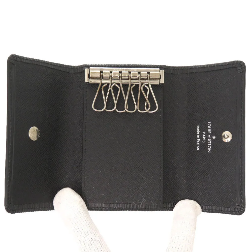 LOUIS VUITTON Key case Key holder  M63812 Epi Leather black Epi Multicles6
