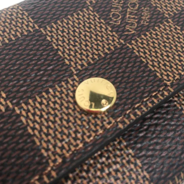 LOUIS VUITTON Key case Key holder  N62630 Damier canvas Brown Key case Key holder for 6 pieces Damier Multicles6 unisex(Unisex) Used