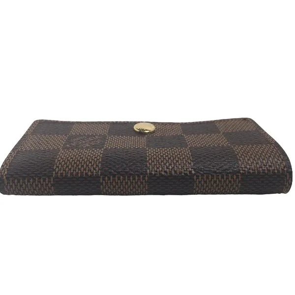 LOUIS VUITTON Key case Key holder  N62630 Damier canvas Brown Key case Key holder for 6 pieces Damier Multicles6 unisex(Unisex) Used