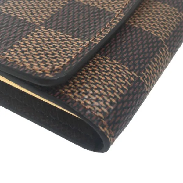 LOUIS VUITTON Key case Key holder  N62630 Damier canvas Brown Key case Key holder for 6 pieces Damier Multicles6 unisex(Unisex) Used