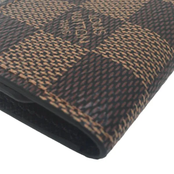 LOUIS VUITTON Key case Key holder  N62630 Damier canvas Brown Key case Key holder for 6 pieces Damier Multicles6 unisex(Unisex) Used