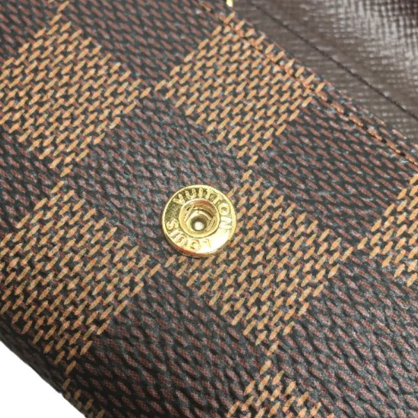 LOUIS VUITTON Key case Key holder  N62630 Damier canvas Brown Key case Key holder for 6 pieces Damier Multicles6 unisex(Unisex) Used
