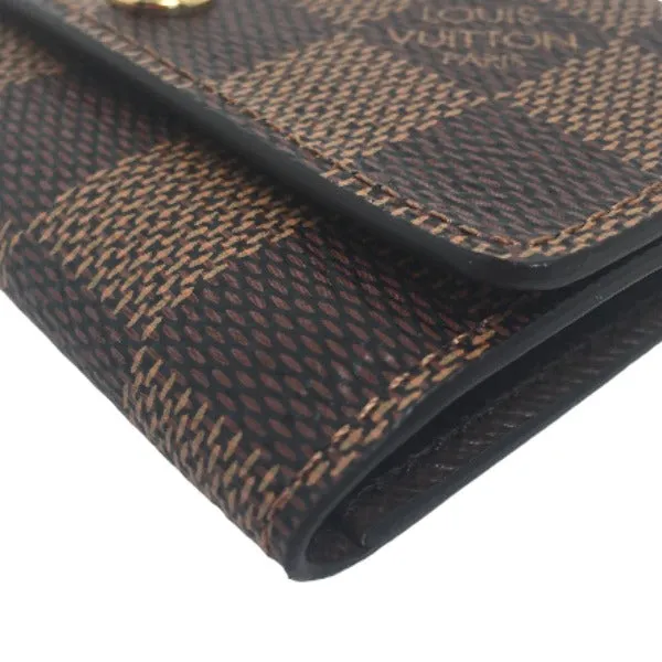 LOUIS VUITTON Key case Key holder  N62630 Damier canvas Brown Key case Key holder for 6 pieces Damier Multicles6 unisex(Unisex) Used