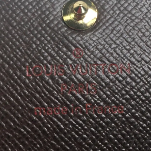 LOUIS VUITTON Key case Key holder  N62630 Damier canvas Brown Key case Key holder for 6 pieces Damier Multicles6 unisex(Unisex) Used