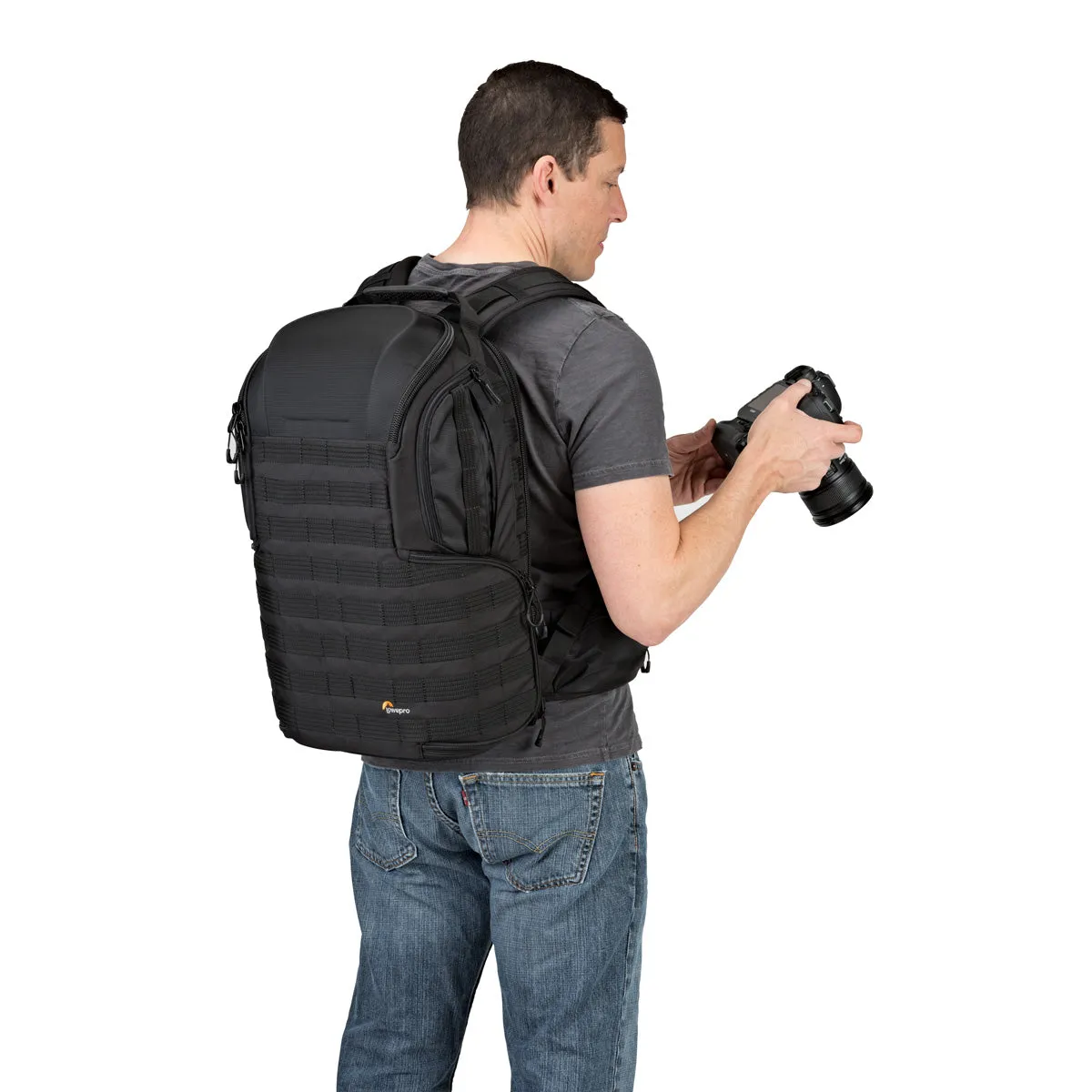 Lowepro ProTactic BP 450 AW II Camera and Laptop Backpack (Black)