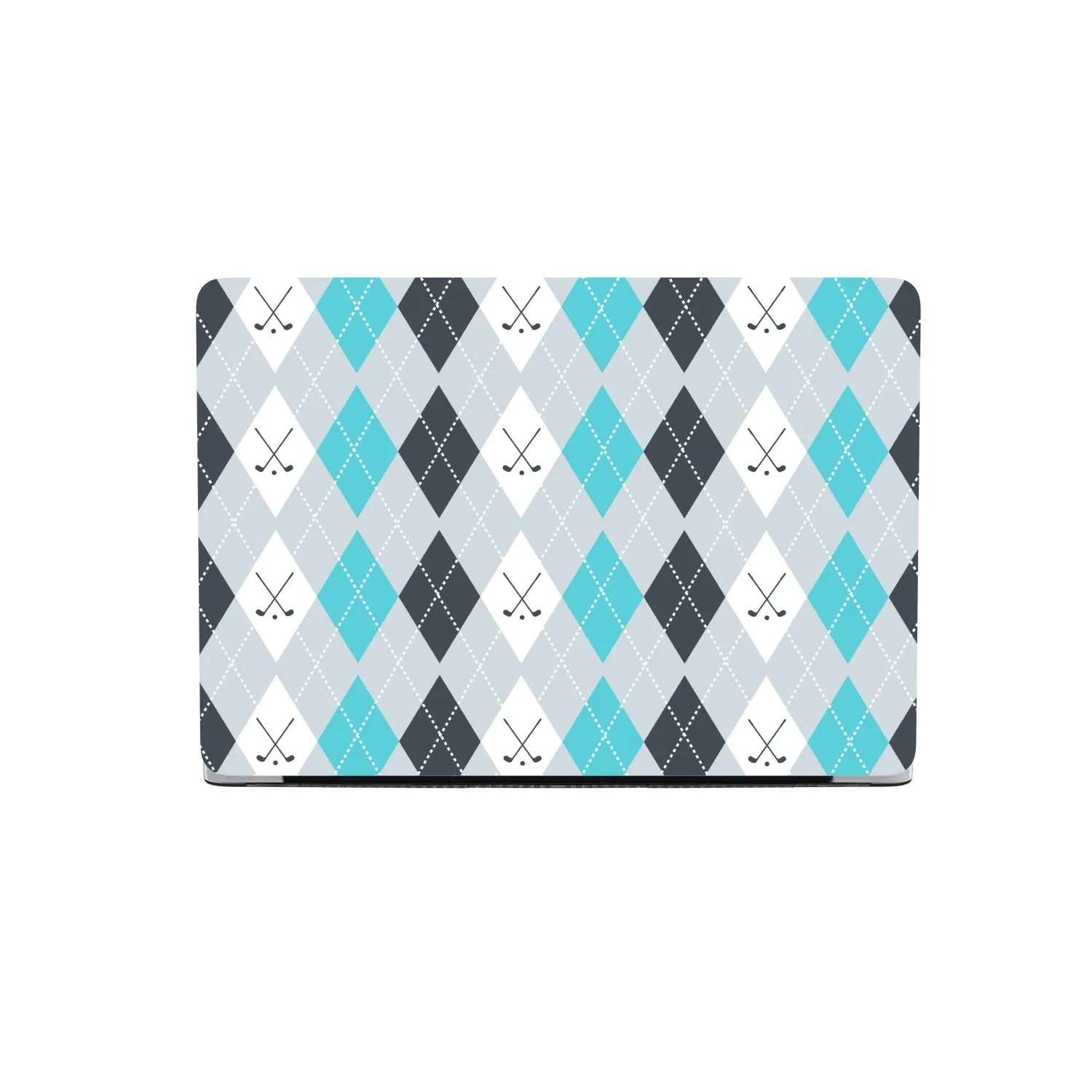 Macbook Hard Shell Case - Vintage Golf Pattern