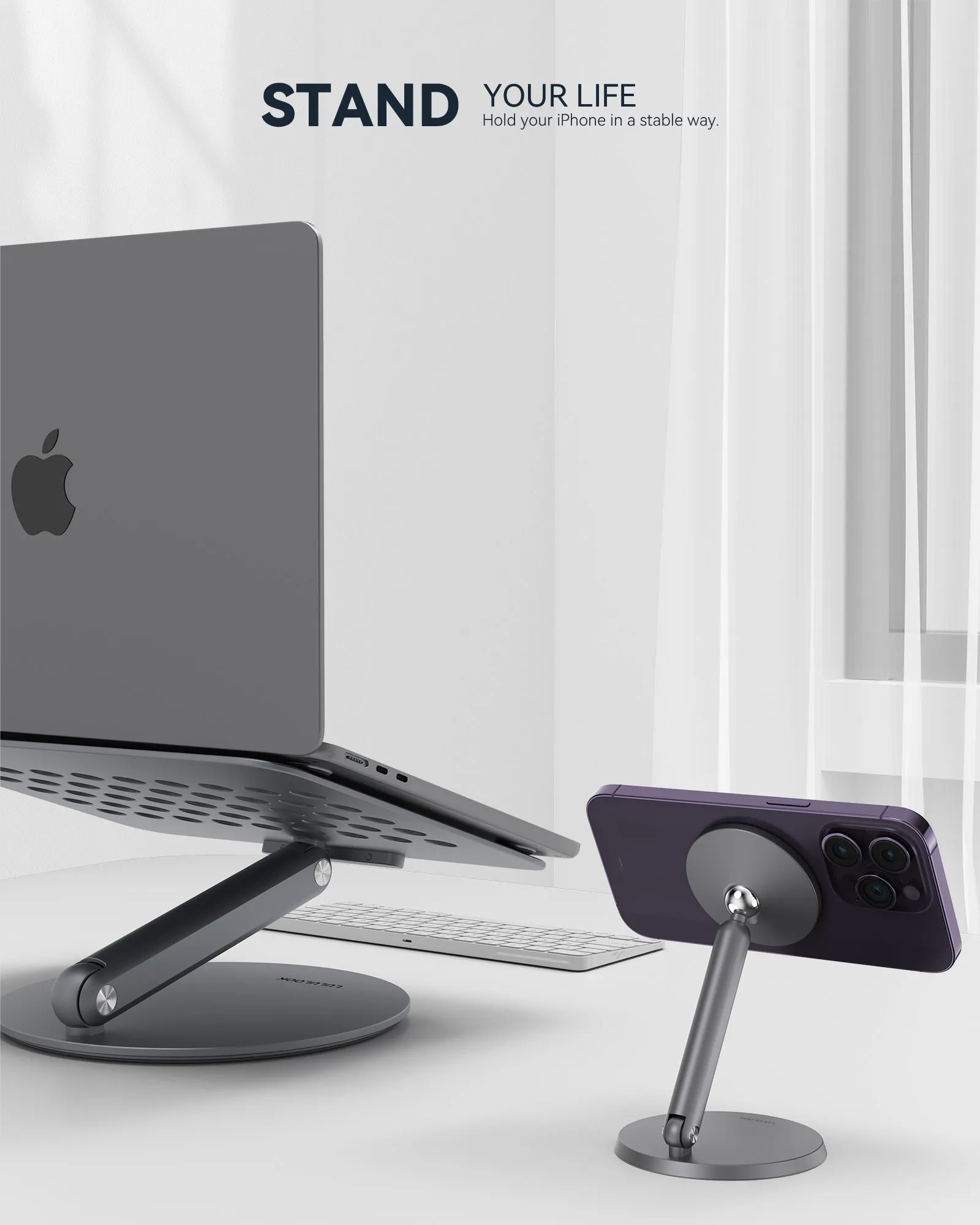 Magnetic iPhone Stand