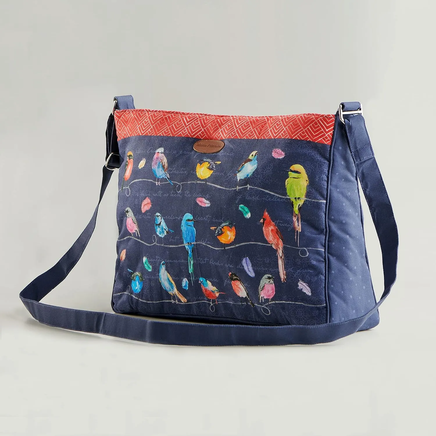 Maison d' Hermine Hand Bags for Women Cotton Shoulder Bag for Shopping Travel Everyday Use Cross Body Tote purse Sling Bag