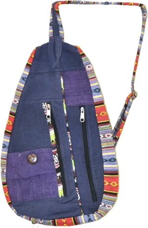 Mandala Crafts Boho Sling Bag for Women Crossbody Purse – Bohemian One Strap Backpack – Hippie Boho Backpack for Men Daypack