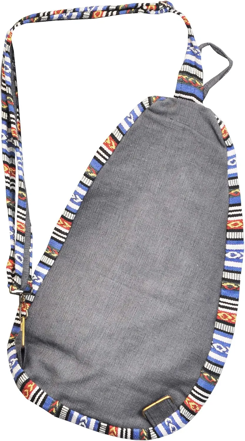 Mandala Crafts Boho Sling Bag for Women Crossbody Purse – Bohemian One Strap Backpack – Hippie Boho Backpack for Men Daypack