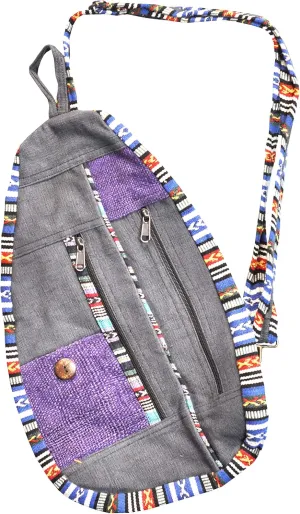 Mandala Crafts Boho Sling Bag for Women Crossbody Purse – Bohemian One Strap Backpack – Hippie Boho Backpack for Men Daypack