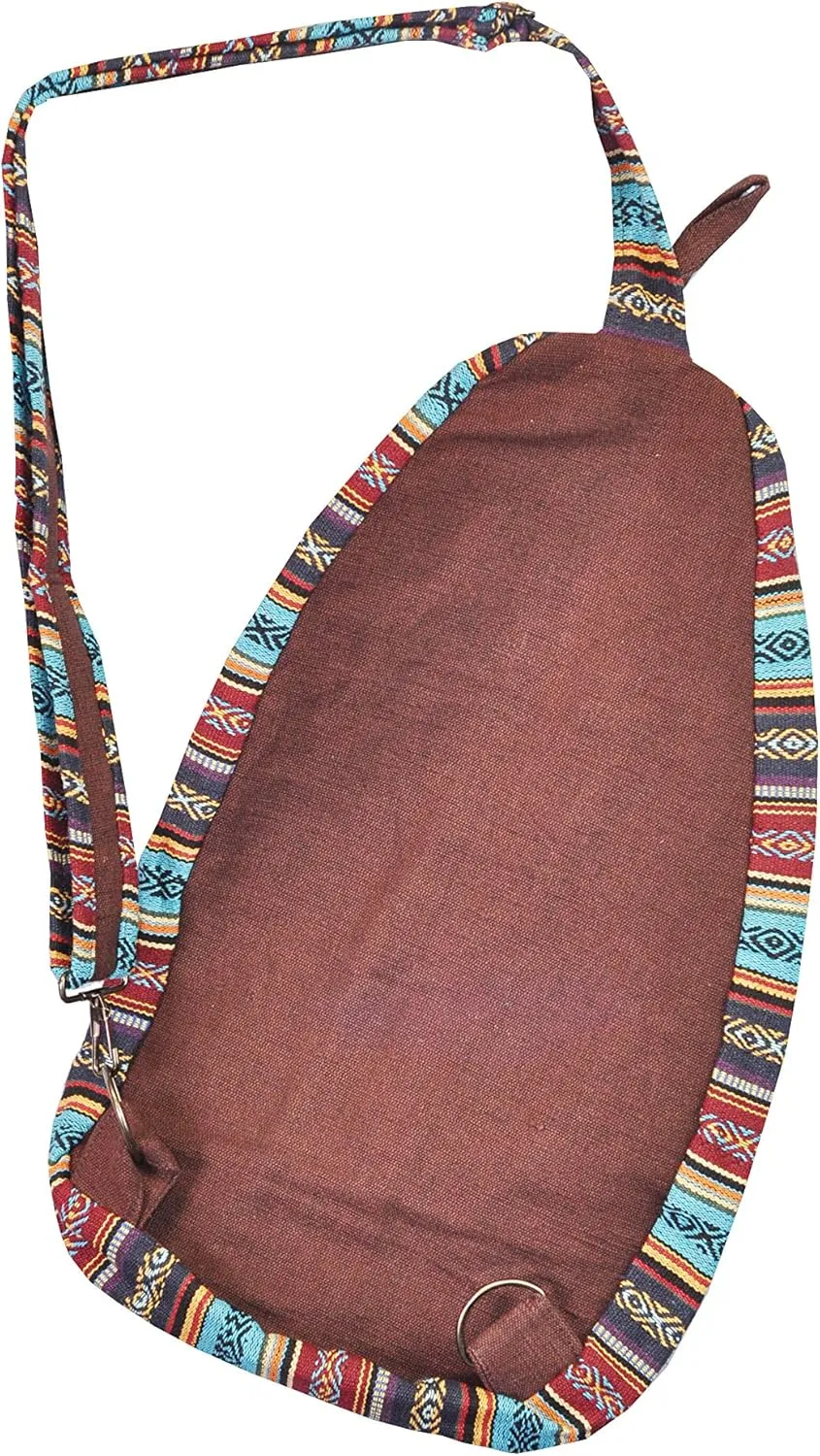 Mandala Crafts Boho Sling Bag for Women Crossbody Purse – Bohemian One Strap Backpack – Hippie Boho Backpack for Men Daypack