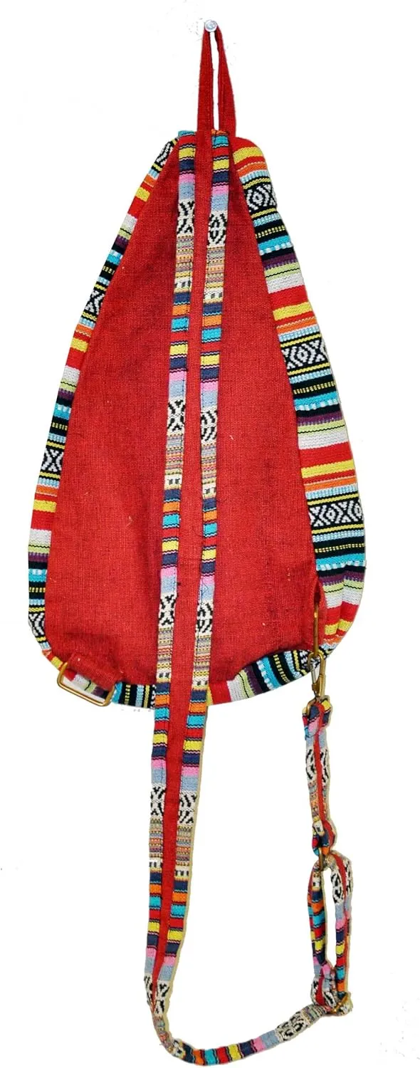 Mandala Crafts Boho Sling Bag for Women Crossbody Purse – Bohemian One Strap Backpack – Hippie Boho Backpack for Men Daypack