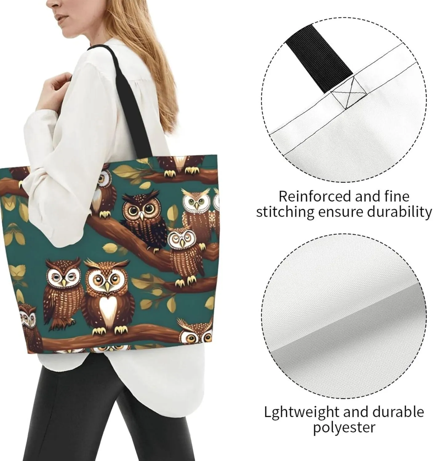 Many Purple Flowers Women Tote Bag,Casual Tote'S Handbag Big Capacity Shoulder Bag Crossbody Bag