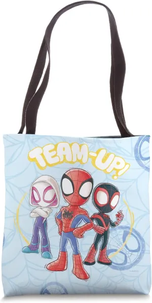 Marvel Spidey and His Amazing Friends Spidey Team Up Tote Bag