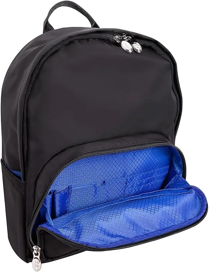 McKlein 15" Nylon Classic U Shape Laptop Backpack- NEOSPORT- Black