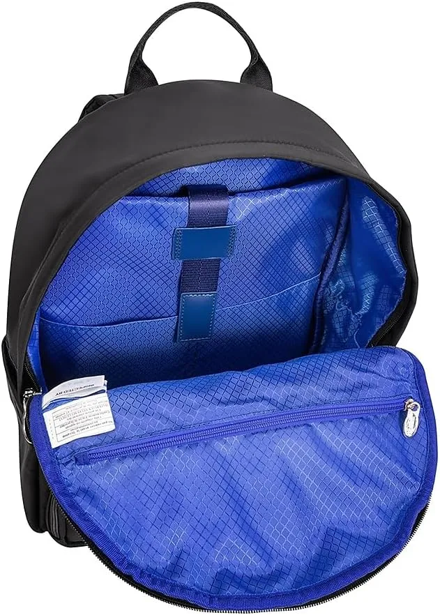 McKlein 15" Nylon Classic U Shape Laptop Backpack- NEOSPORT- Black
