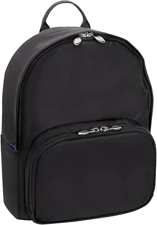 McKlein 15" Nylon Classic U Shape Laptop Backpack- NEOSPORT- Black
