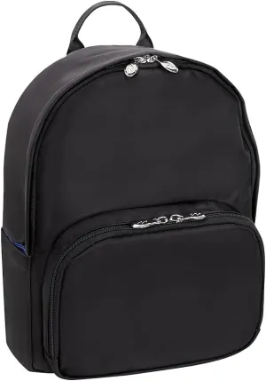 McKlein 15" Nylon Classic U Shape Laptop Backpack- NEOSPORT- Black