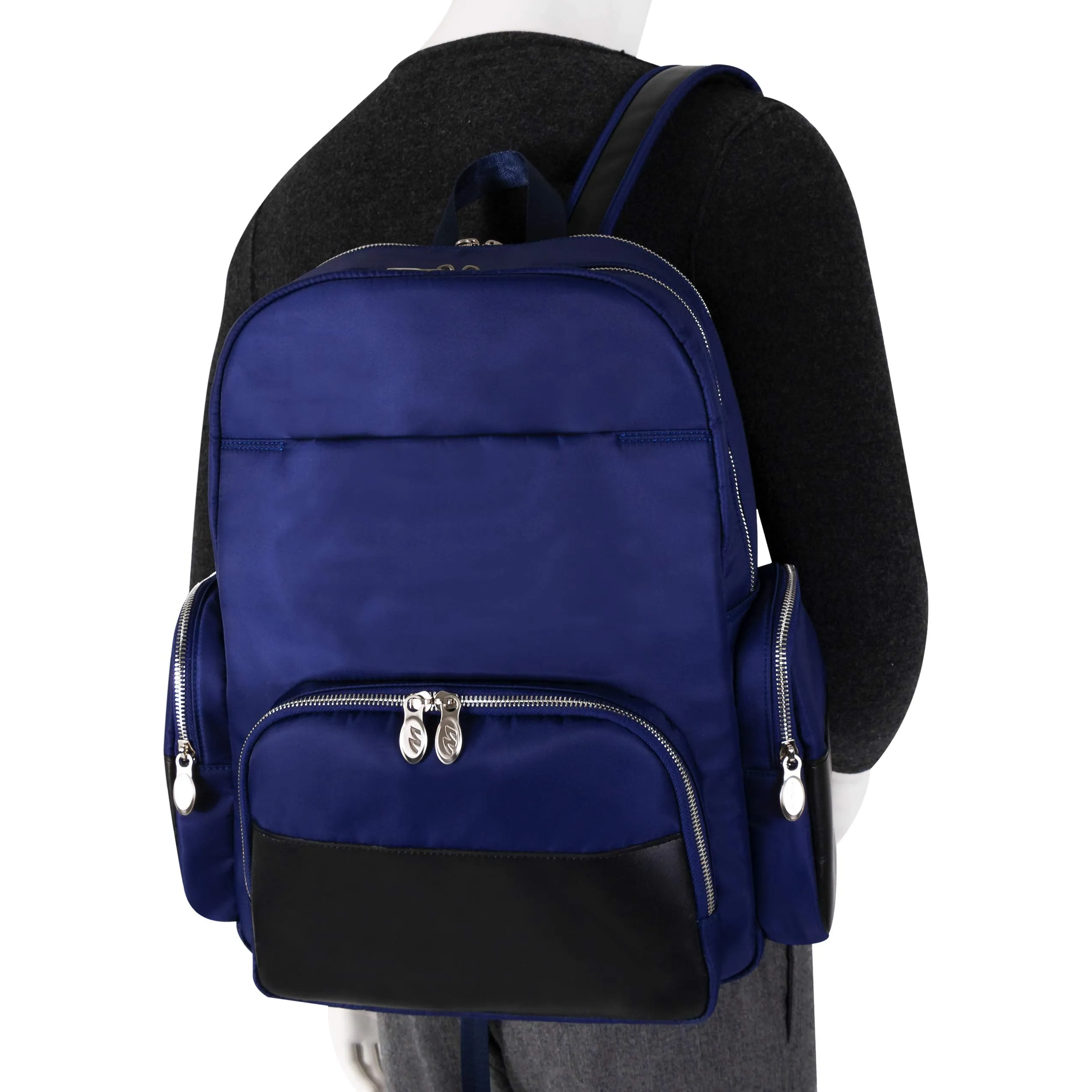 McKlein USA N Series Cumberland 17" Nylon Dual Compartment Laptop Backpack